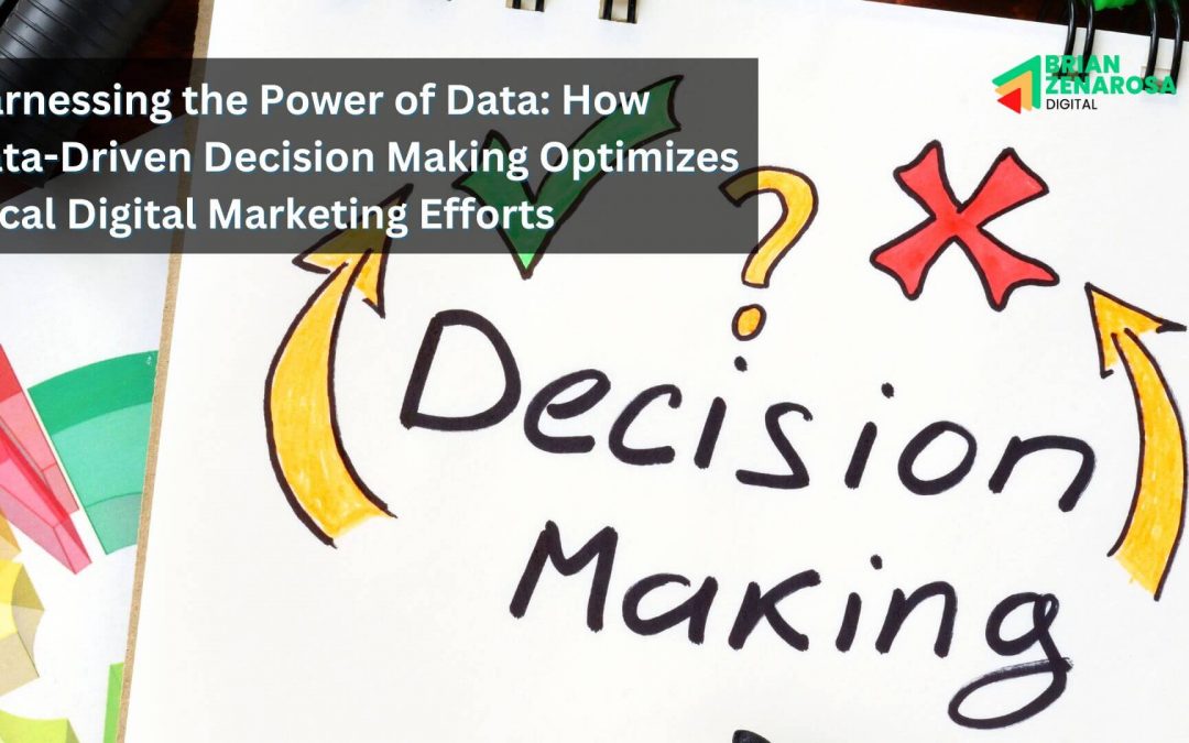 Harnessing the Power of Data: How Data-Driven Decision Making Optimizes Local Digital Marketing Efforts